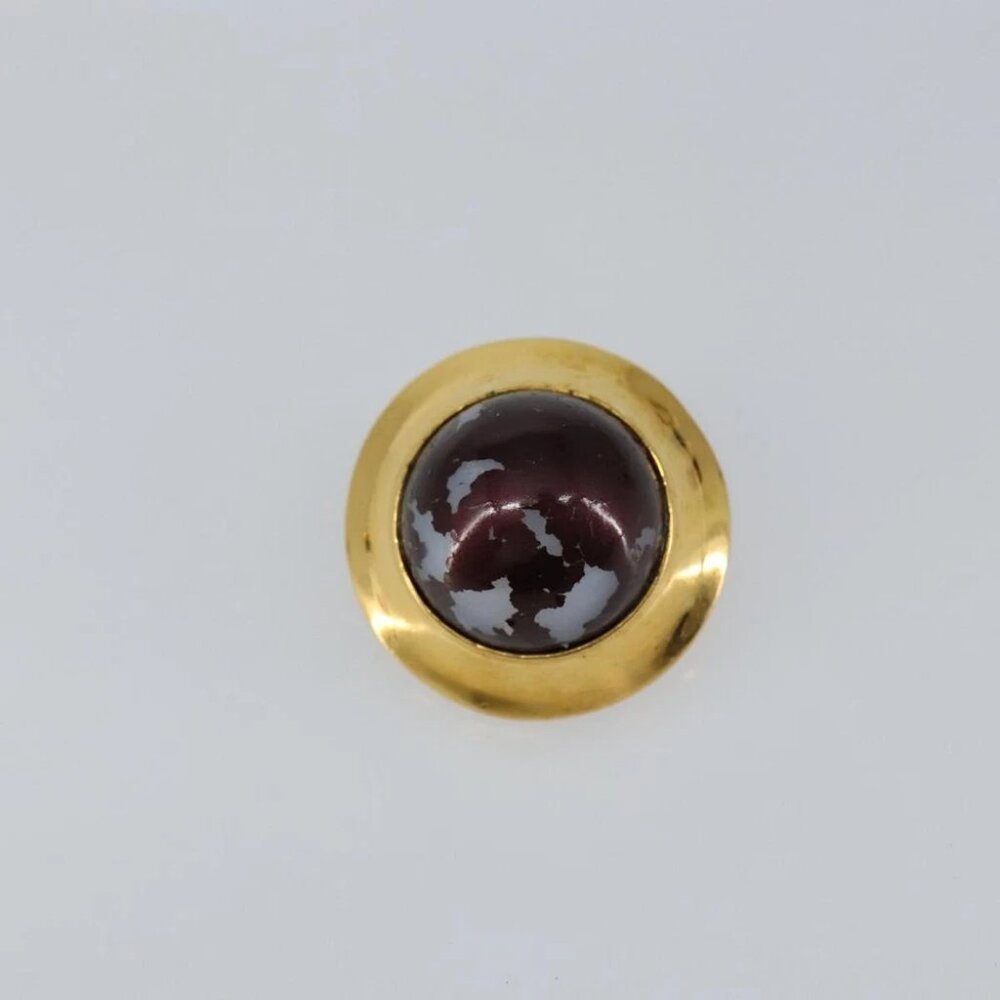 CHANEL Earring metal Gold CC Auth am9379 - Picture 3 of 9